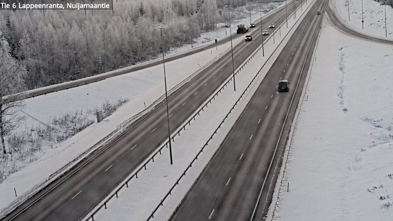 Kelikamerat Kuva Tie 6 Lappeenranta, Nuijamaantie, Lappeenranta, Etelä-Karjala