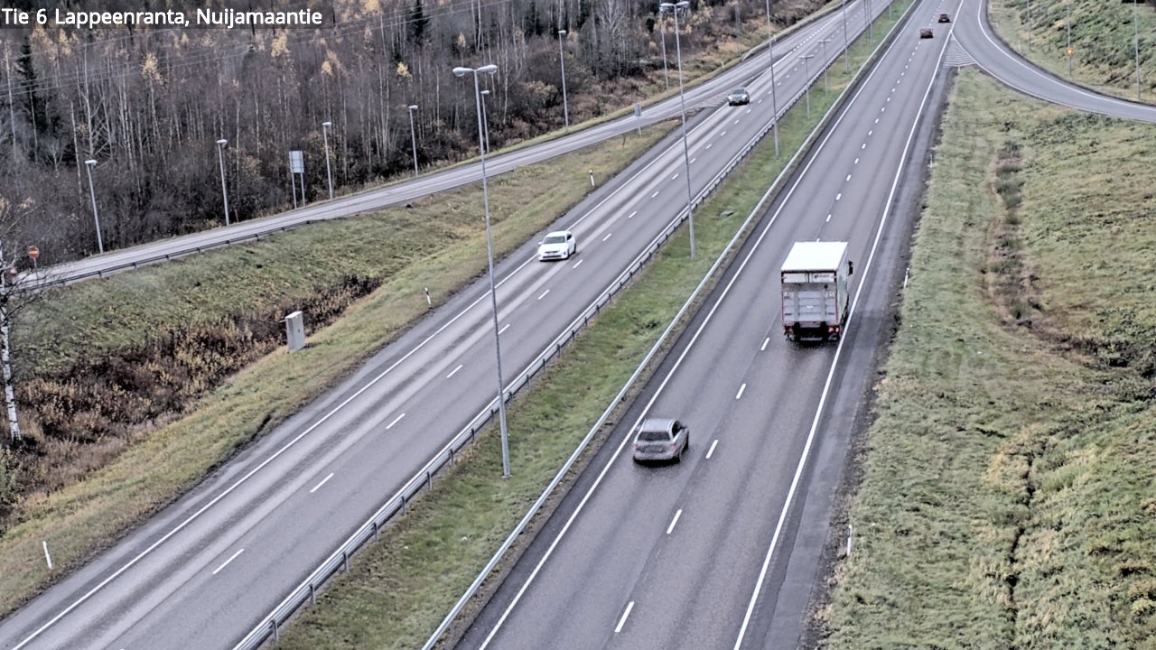 Kelikamerat Kuva Tie 6 Lappeenranta, Nuijamaantie, Lappeenranta, Etelä-Karjala