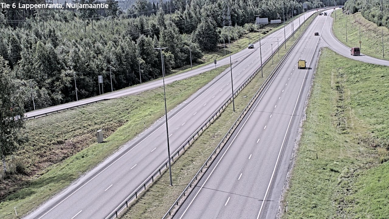 Kelikamerat Kuva Tie 6 Lappeenranta, Nuijamaantie, Lappeenranta, Etelä-Karjala