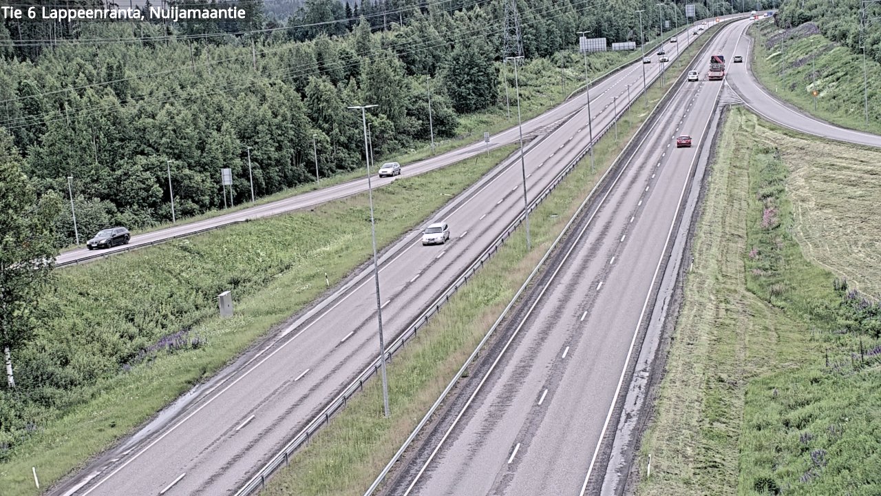 Kelikamerat Kuva Tie 6 Lappeenranta, Nuijamaantie, Lappeenranta, Etelä-Karjala