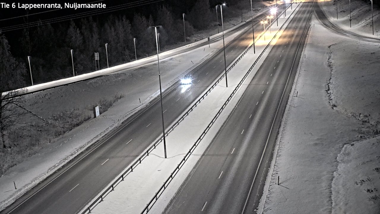 Kelikamerat Kuva Tie 6 Lappeenranta, Nuijamaantie, Lappeenranta, Etelä-Karjala