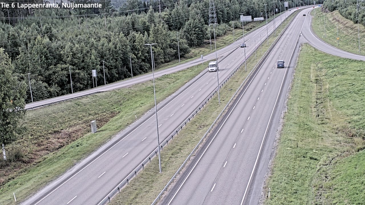 Kelikamerat Kuva Tie 6 Lappeenranta, Nuijamaantie, Lappeenranta, Etelä-Karjala