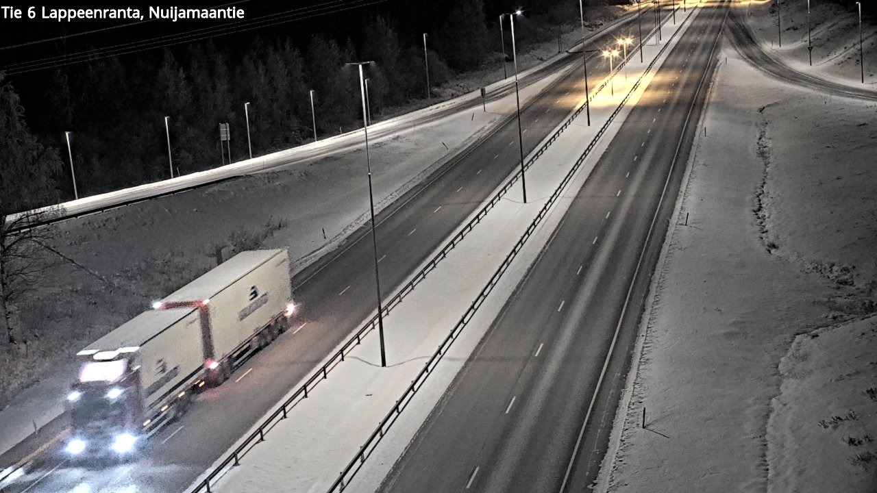 Kelikamerat Kuva Tie 6 Lappeenranta, Nuijamaantie, Lappeenranta, Etelä-Karjala