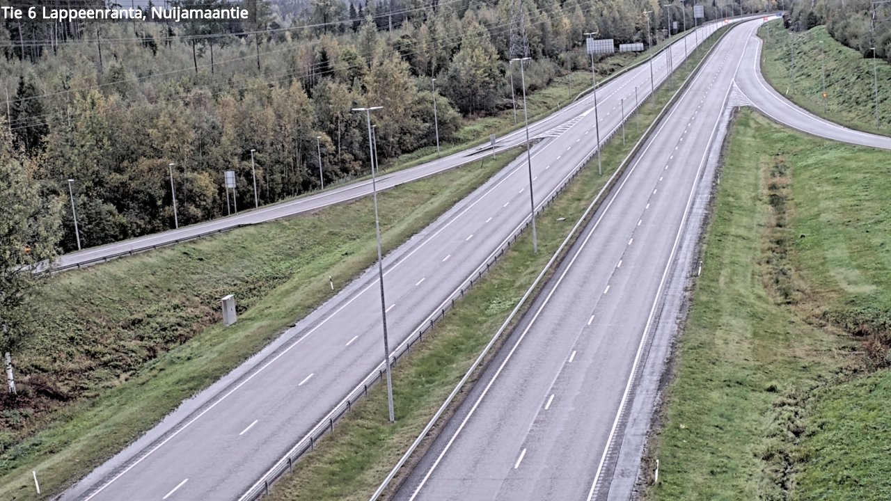 Kelikamerat Kuva Tie 6 Lappeenranta, Nuijamaantie, Lappeenranta, Etelä-Karjala