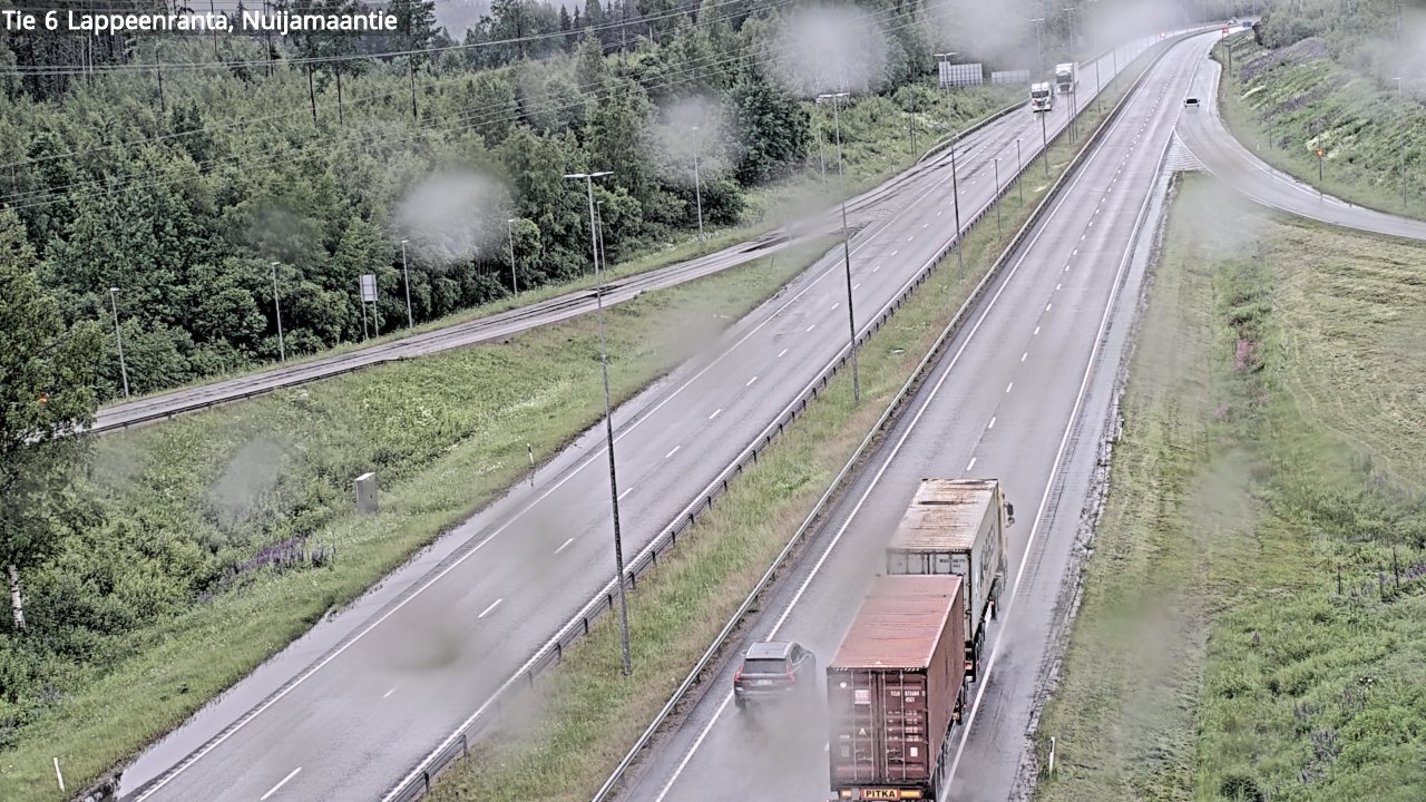 Kelikamerat Kuva Tie 6 Lappeenranta, Nuijamaantie, Lappeenranta, Etelä-Karjala