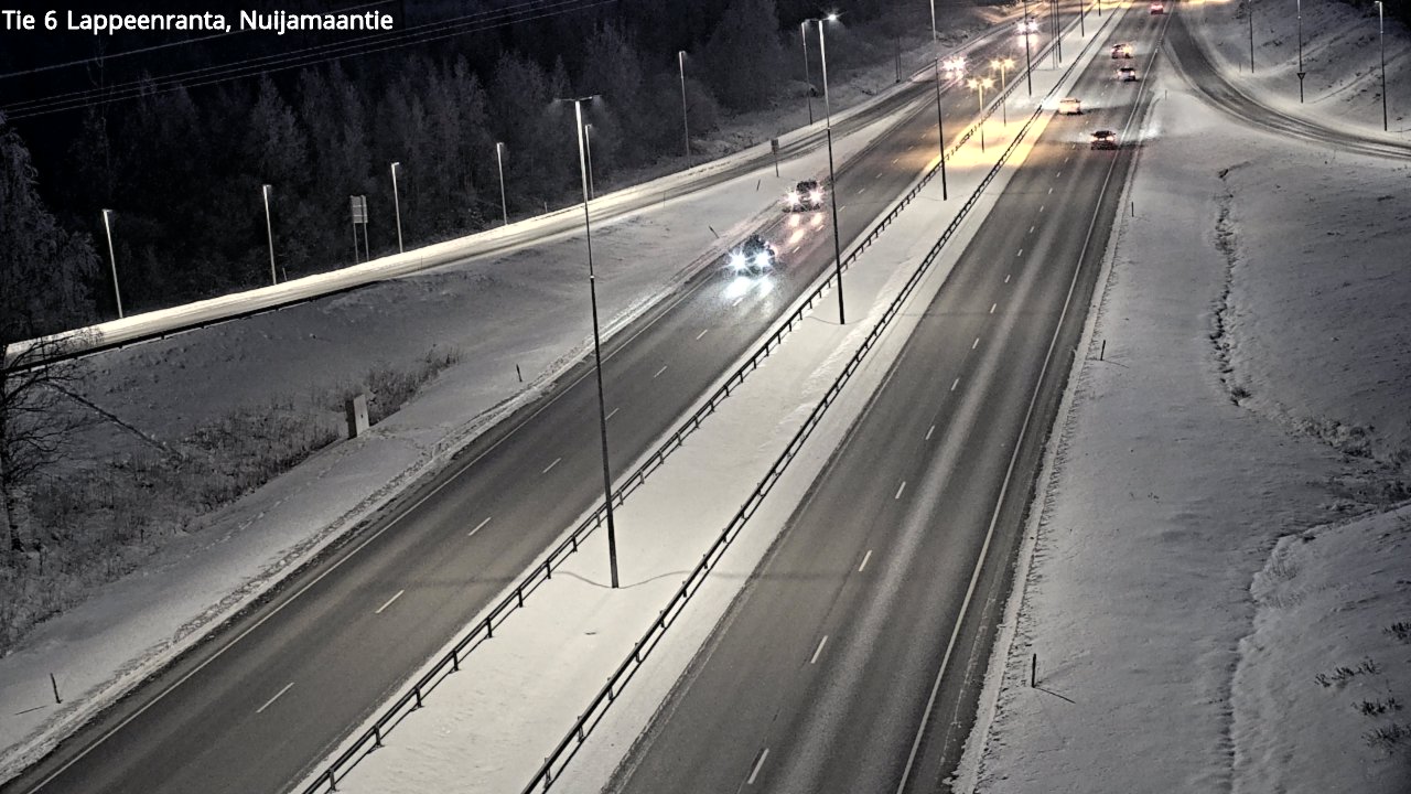 Kelikamerat Kuva Tie 6 Lappeenranta, Nuijamaantie, Lappeenranta, Etelä-Karjala