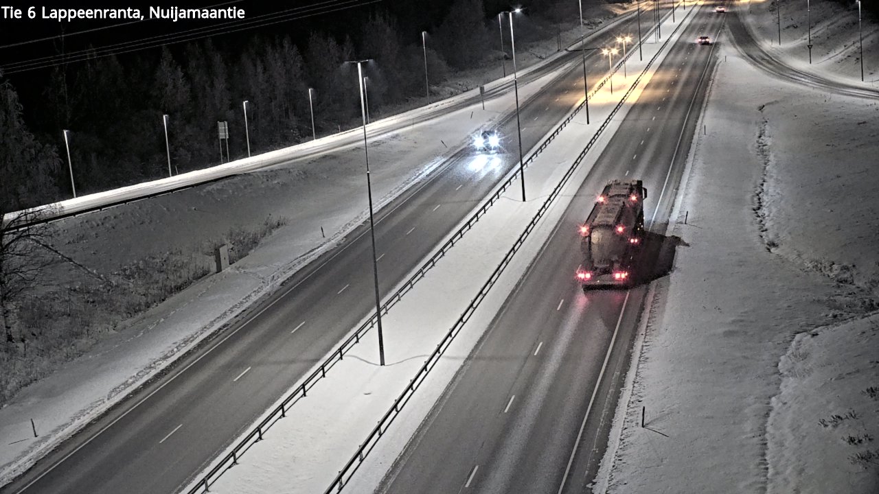 Kelikamerat Kuva Tie 6 Lappeenranta, Nuijamaantie, Lappeenranta, Etelä-Karjala