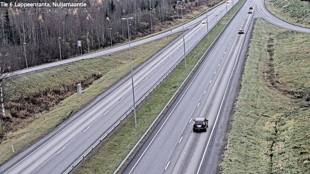 Kelikamerat Kuva Tie 6 Lappeenranta, Nuijamaantie, Lappeenranta, Etelä-Karjala