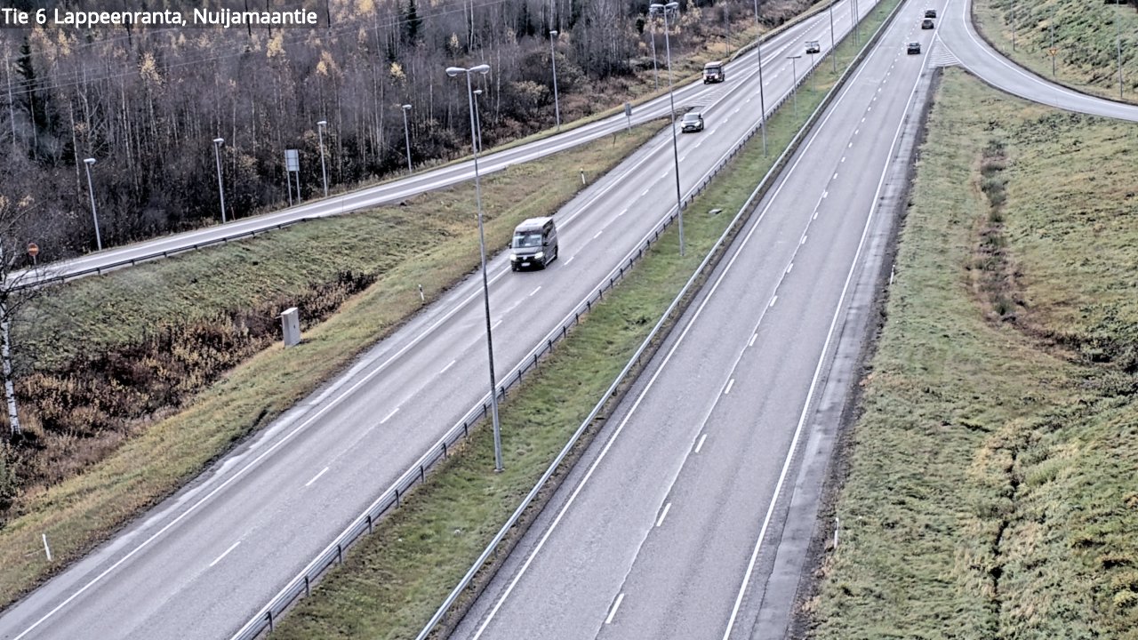 Kelikamerat Kuva Tie 6 Lappeenranta, Nuijamaantie, Lappeenranta, Etelä-Karjala