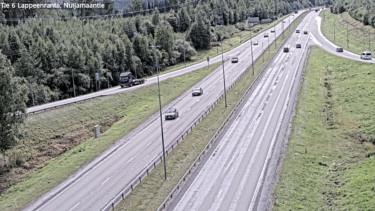 Kelikamerat Kuva Tie 6 Lappeenranta, Nuijamaantie, Lappeenranta, Etelä-Karjala