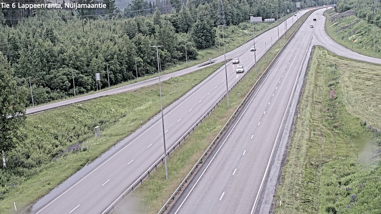 Kelikamerat Kuva Tie 6 Lappeenranta, Nuijamaantie, Lappeenranta, Etelä-Karjala