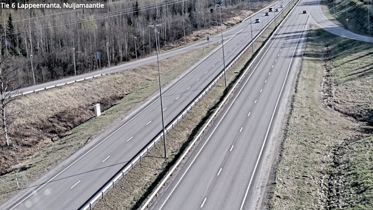 Kelikamerat Kuva Tie 6 Lappeenranta, Nuijamaantie, Lappeenranta, Etelä-Karjala