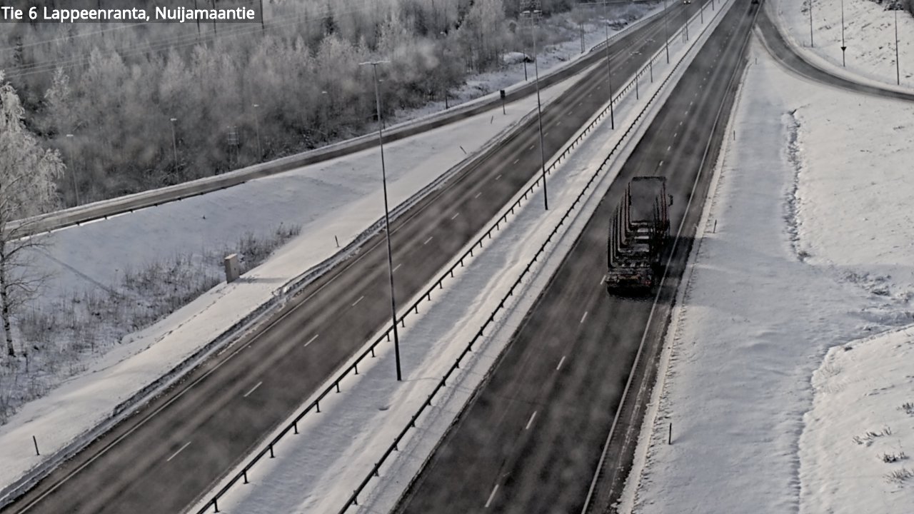 Kelikamerat Kuva Tie 6 Lappeenranta, Nuijamaantie, Lappeenranta, Etelä-Karjala