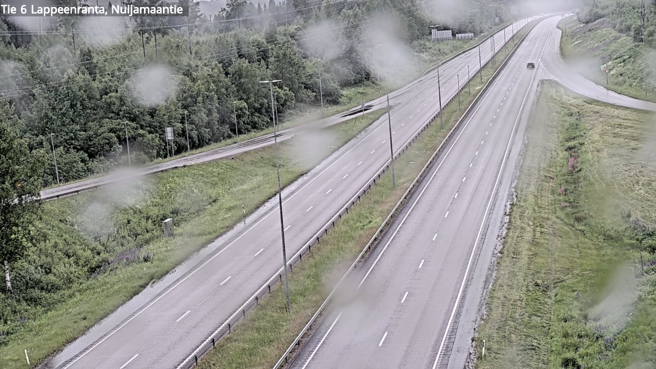 Kelikamerat Kuva Tie 6 Lappeenranta, Nuijamaantie, Lappeenranta, Etelä-Karjala
