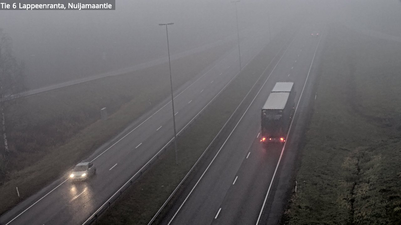 Kelikamerat Kuva Tie 6 Lappeenranta, Nuijamaantie, Lappeenranta, Etelä-Karjala