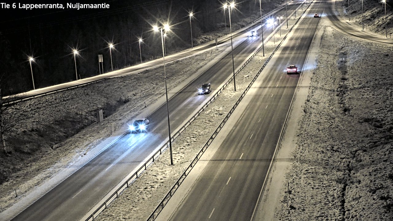 Kelikamerat Kuva Tie 6 Lappeenranta, Nuijamaantie, Lappeenranta, Etelä-Karjala