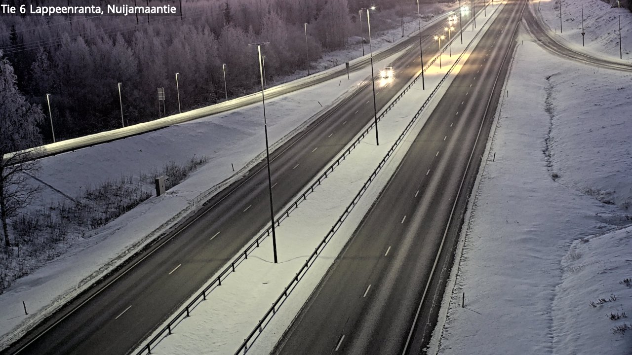 Kelikamerat Kuva Tie 6 Lappeenranta, Nuijamaantie, Lappeenranta, Etelä-Karjala