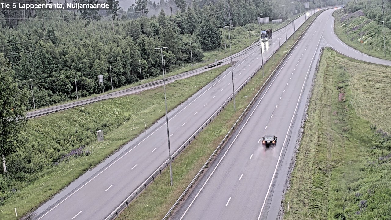 Kelikamerat Kuva Tie 6 Lappeenranta, Nuijamaantie, Lappeenranta, Etelä-Karjala