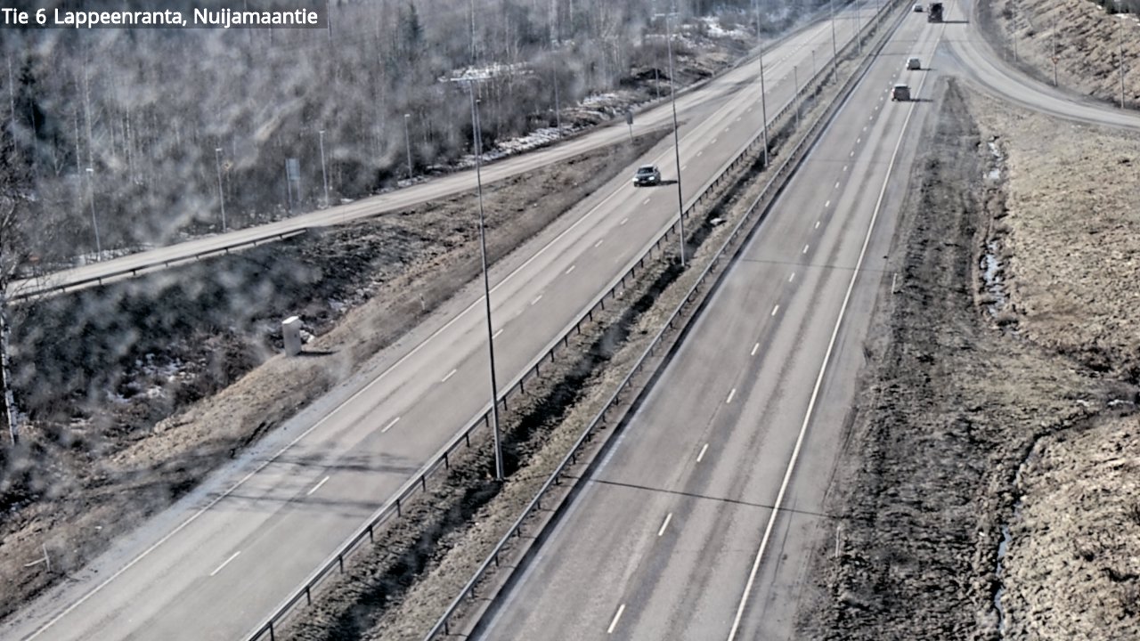 Kelikamerat Kuva Tie 6 Lappeenranta, Nuijamaantie, Lappeenranta, Etelä-Karjala