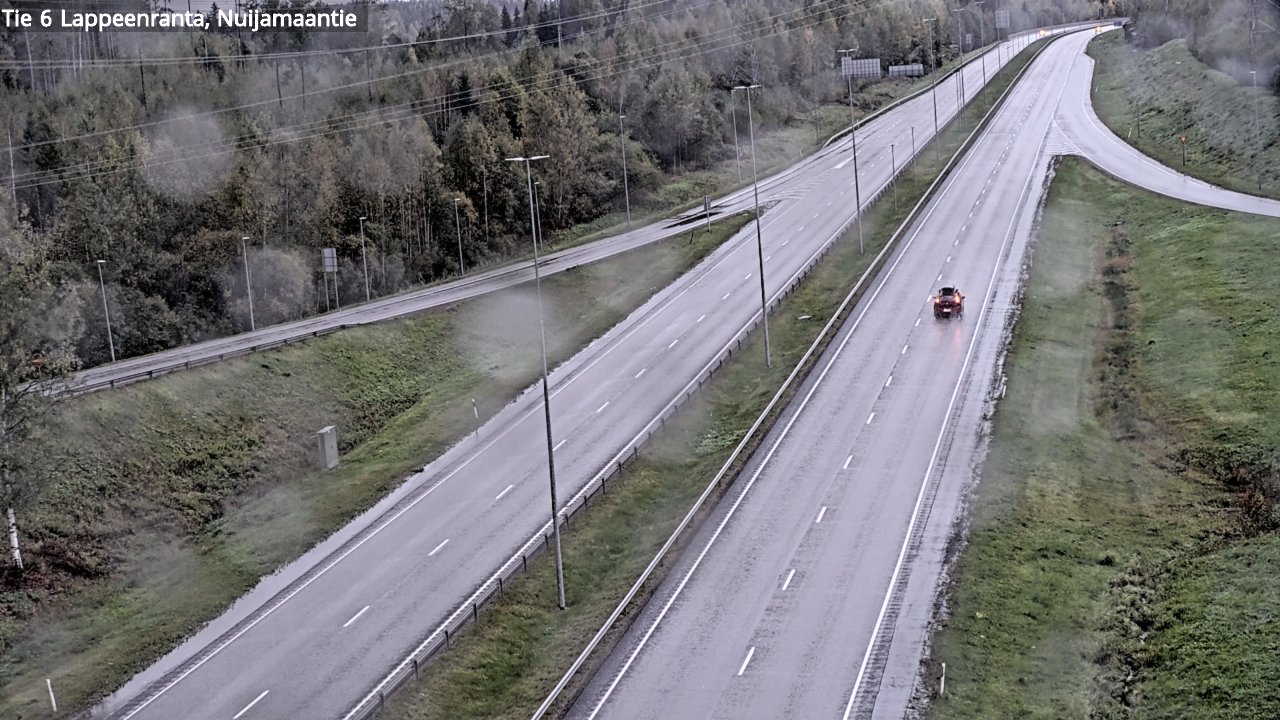 Kelikamerat Kuva Tie 6 Lappeenranta, Nuijamaantie, Lappeenranta, Etelä-Karjala