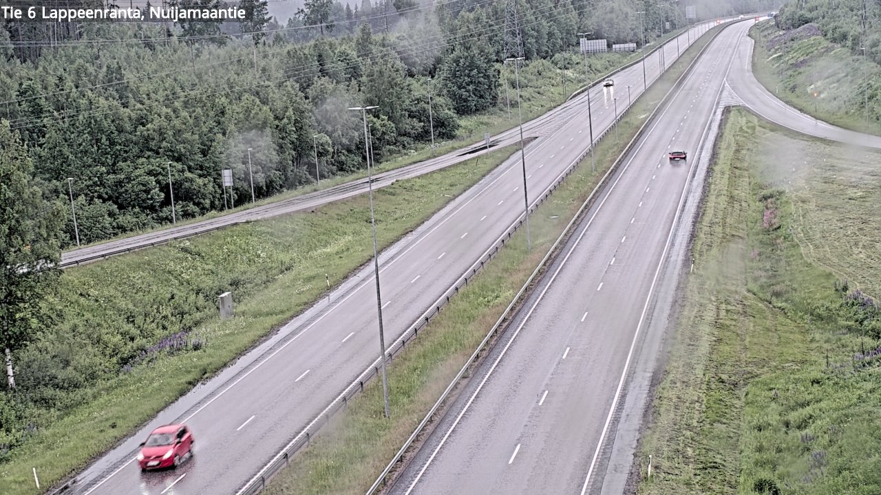 Kelikamerat Kuva Tie 6 Lappeenranta, Nuijamaantie, Lappeenranta, Etelä-Karjala