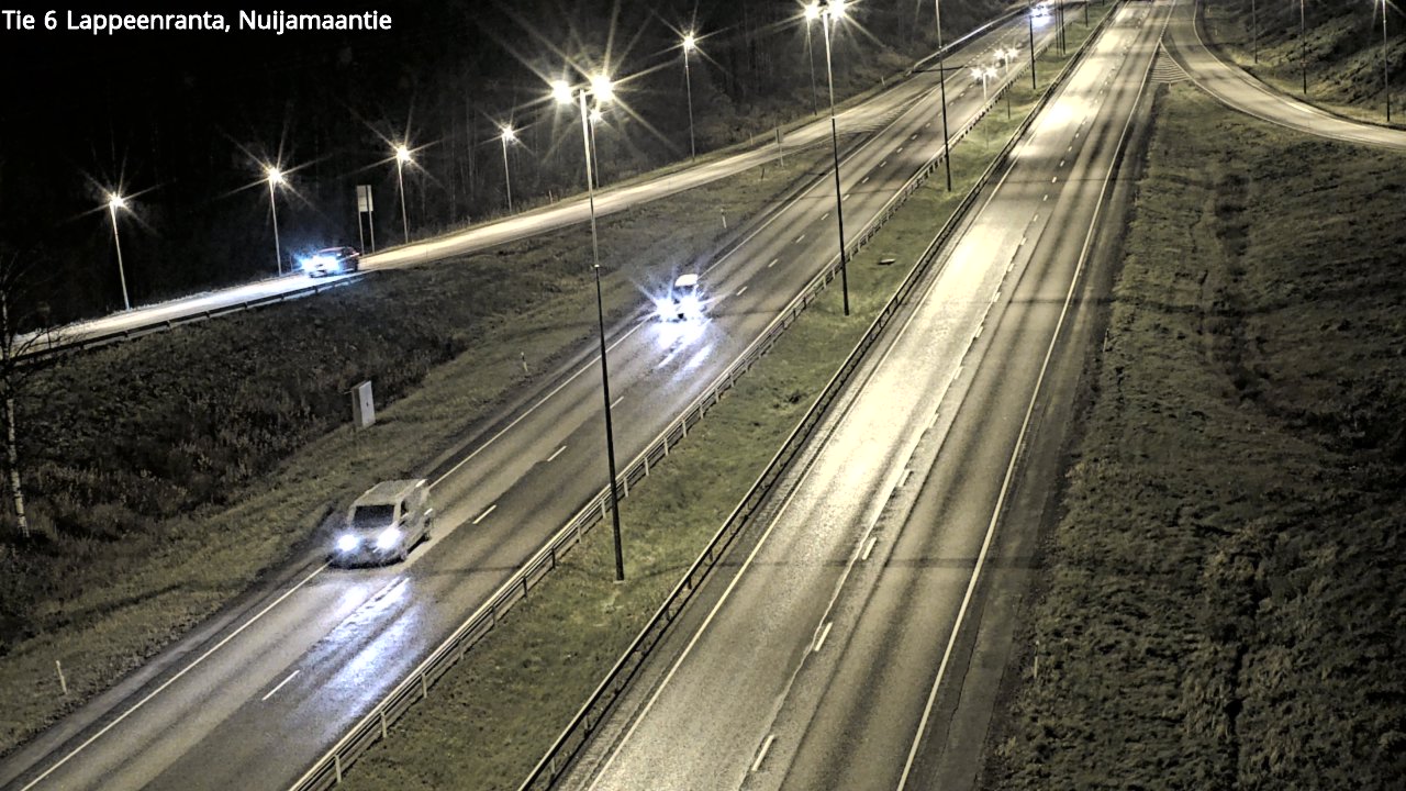 Kelikamerat Kuva Tie 6 Lappeenranta, Nuijamaantie, Lappeenranta, Etelä-Karjala