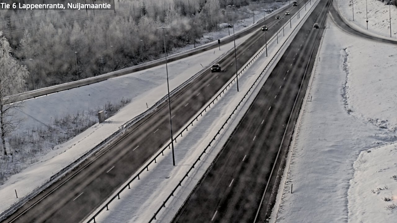 Kelikamerat Kuva Tie 6 Lappeenranta, Nuijamaantie, Lappeenranta, Etelä-Karjala