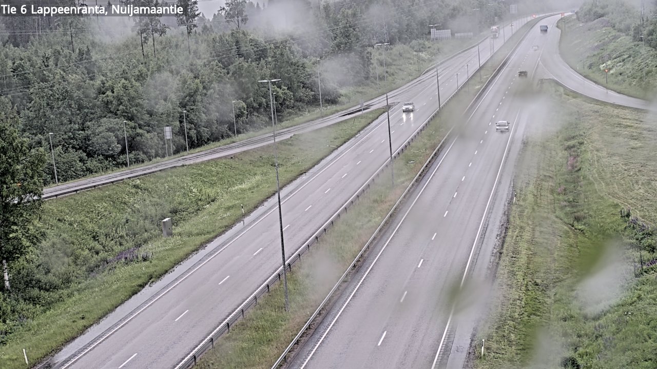 Kelikamerat Kuva Tie 6 Lappeenranta, Nuijamaantie, Lappeenranta, Etelä-Karjala