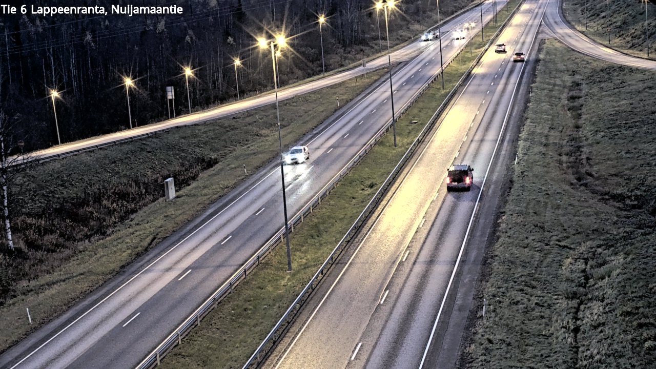 Kelikamerat Kuva Tie 6 Lappeenranta, Nuijamaantie, Lappeenranta, Etelä-Karjala