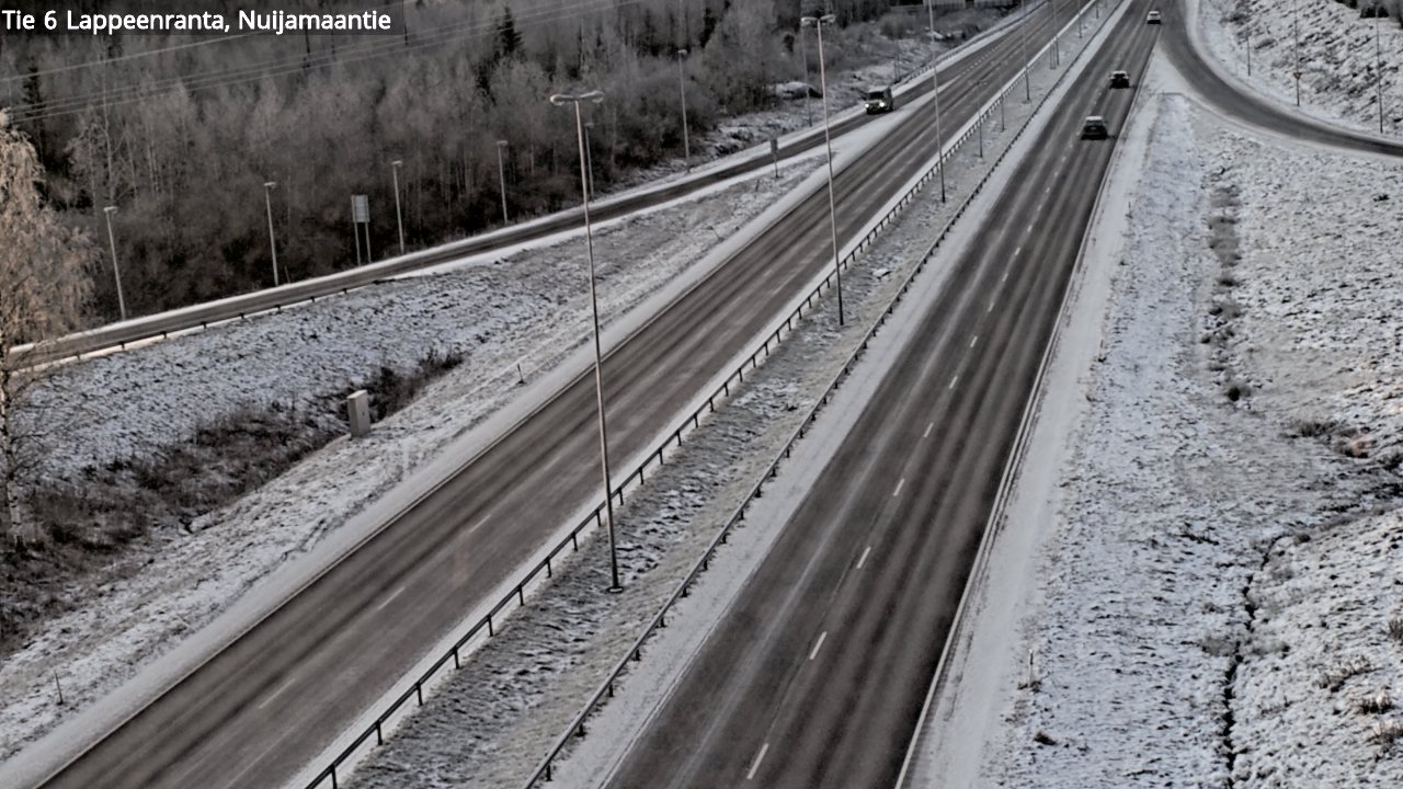 Kelikamerat Kuva Tie 6 Lappeenranta, Nuijamaantie, Lappeenranta, Etelä-Karjala