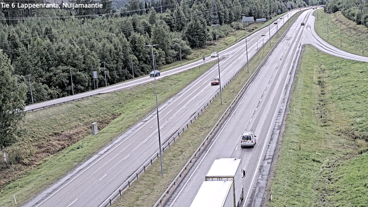 Kelikamerat Kuva Tie 6 Lappeenranta, Nuijamaantie, Lappeenranta, Etelä-Karjala