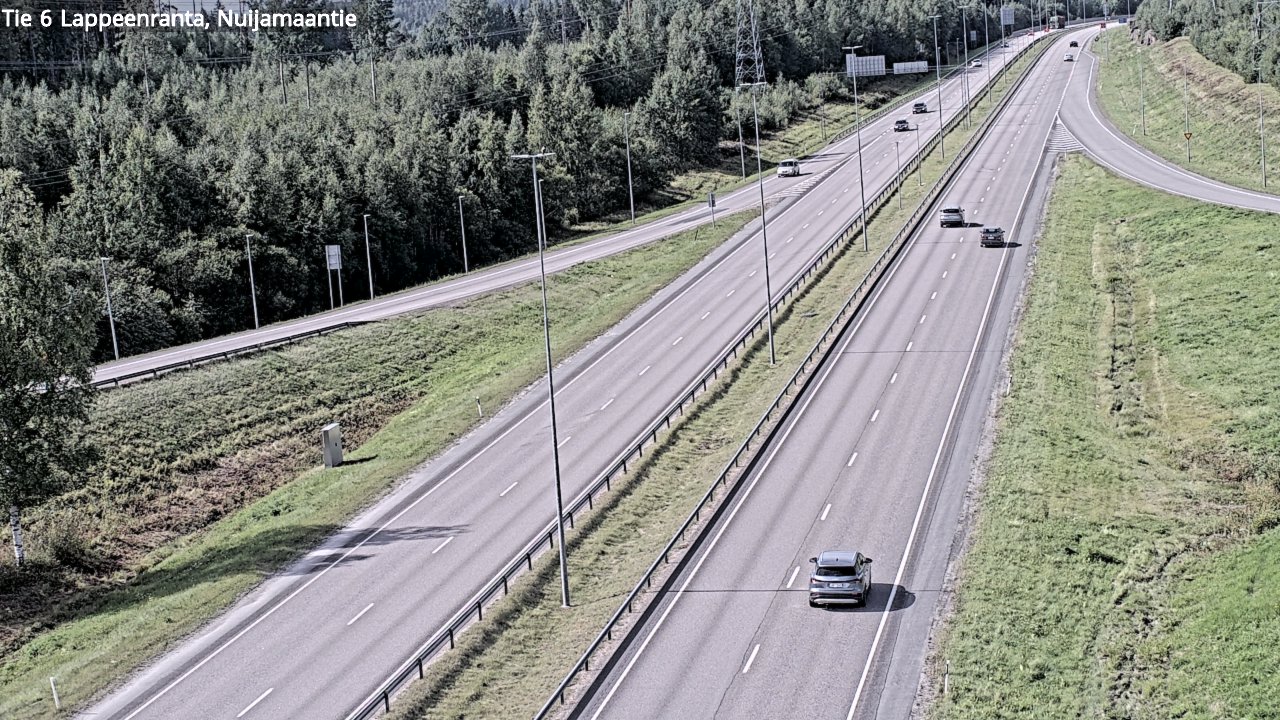 Kelikamerat Kuva Tie 6 Lappeenranta, Nuijamaantie, Lappeenranta, Etelä-Karjala