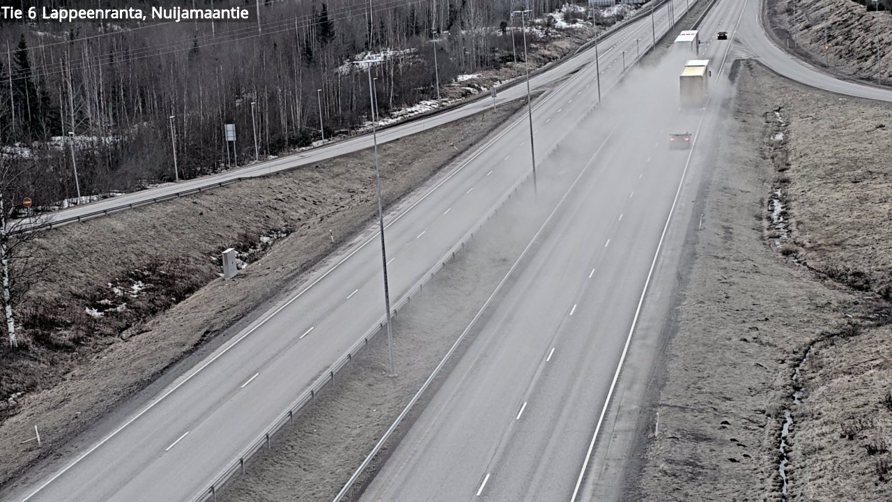 Kelikamerat Kuva Tie 6 Lappeenranta, Nuijamaantie, Lappeenranta, Etelä-Karjala