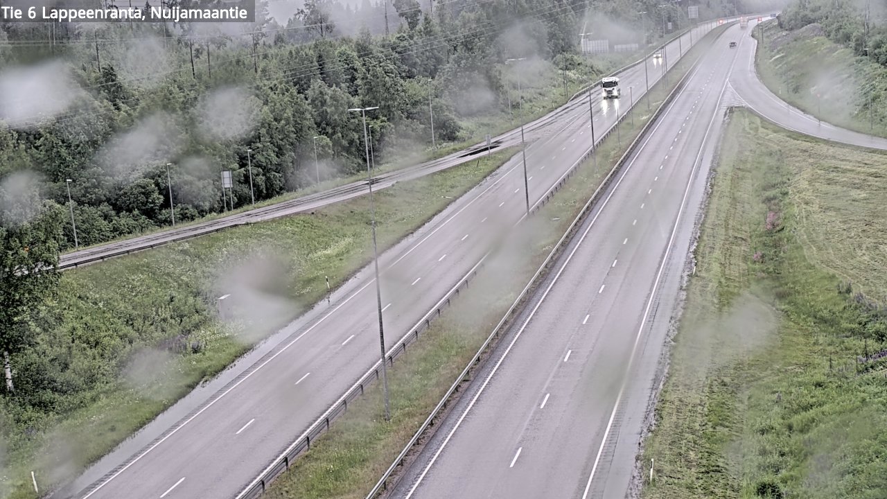 Kelikamerat Kuva Tie 6 Lappeenranta, Nuijamaantie, Lappeenranta, Etelä-Karjala