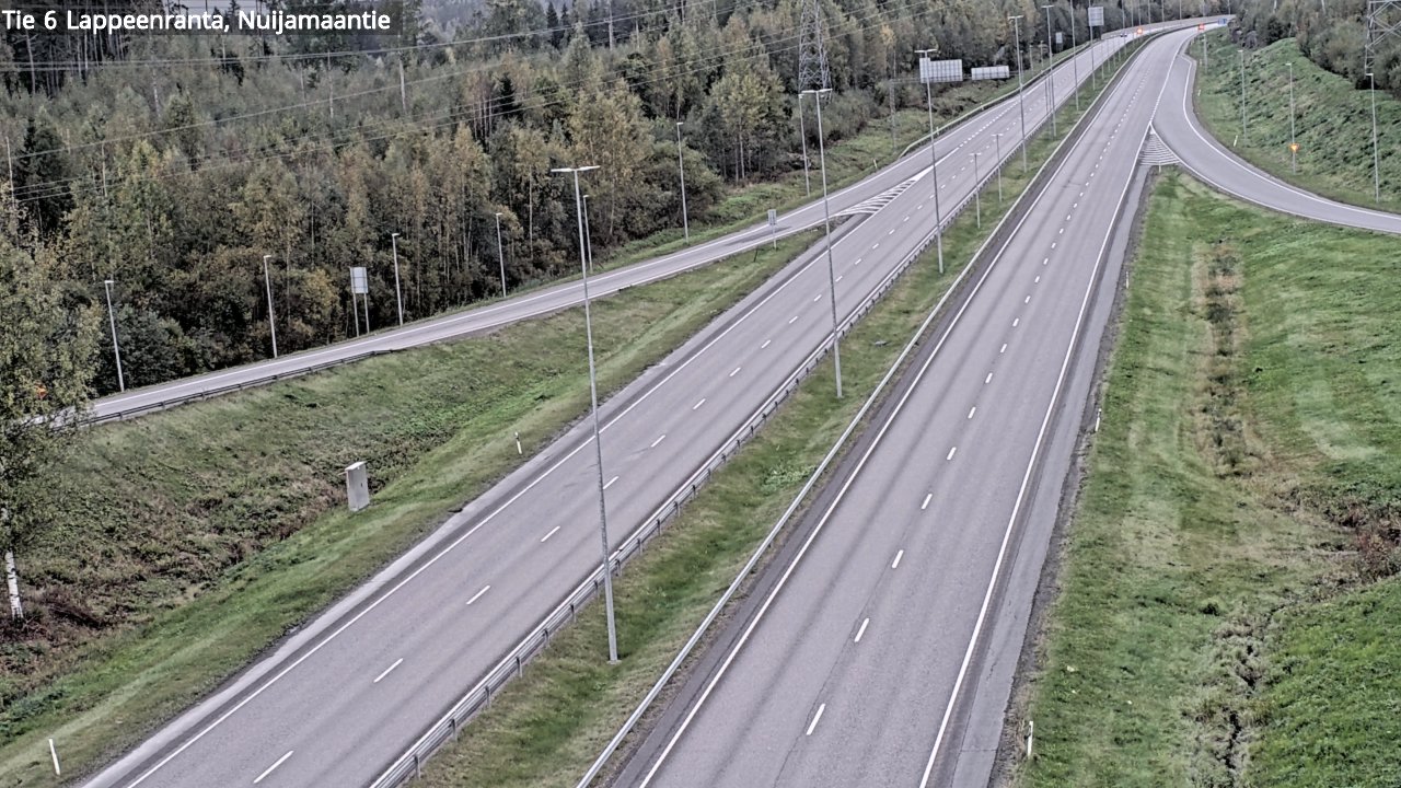 Kelikamerat Kuva Tie 6 Lappeenranta, Nuijamaantie, Lappeenranta, Etelä-Karjala