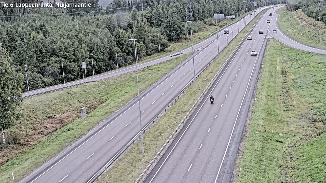 Kelikamerat Kuva Tie 6 Lappeenranta, Nuijamaantie, Lappeenranta, Etelä-Karjala