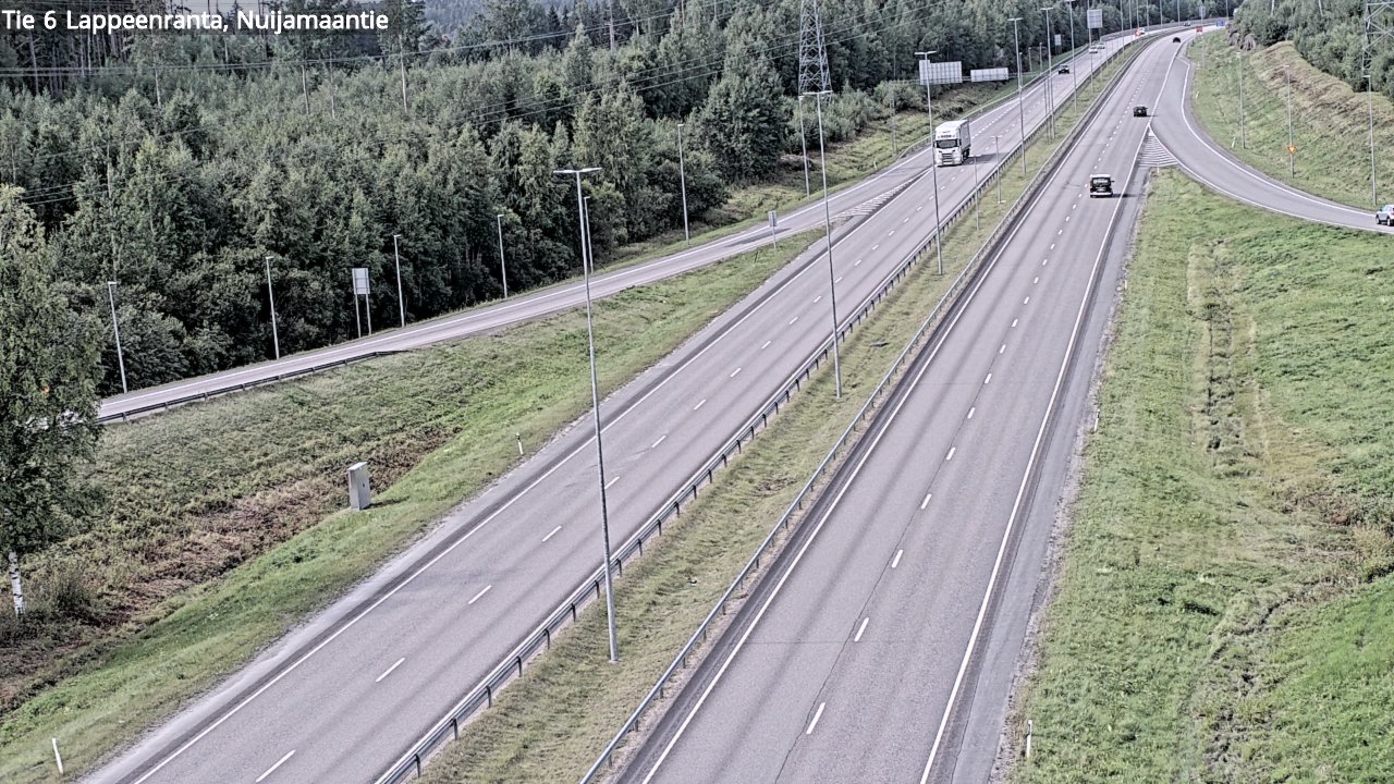 Kelikamerat Kuva Tie 6 Lappeenranta, Nuijamaantie, Lappeenranta, Etelä-Karjala