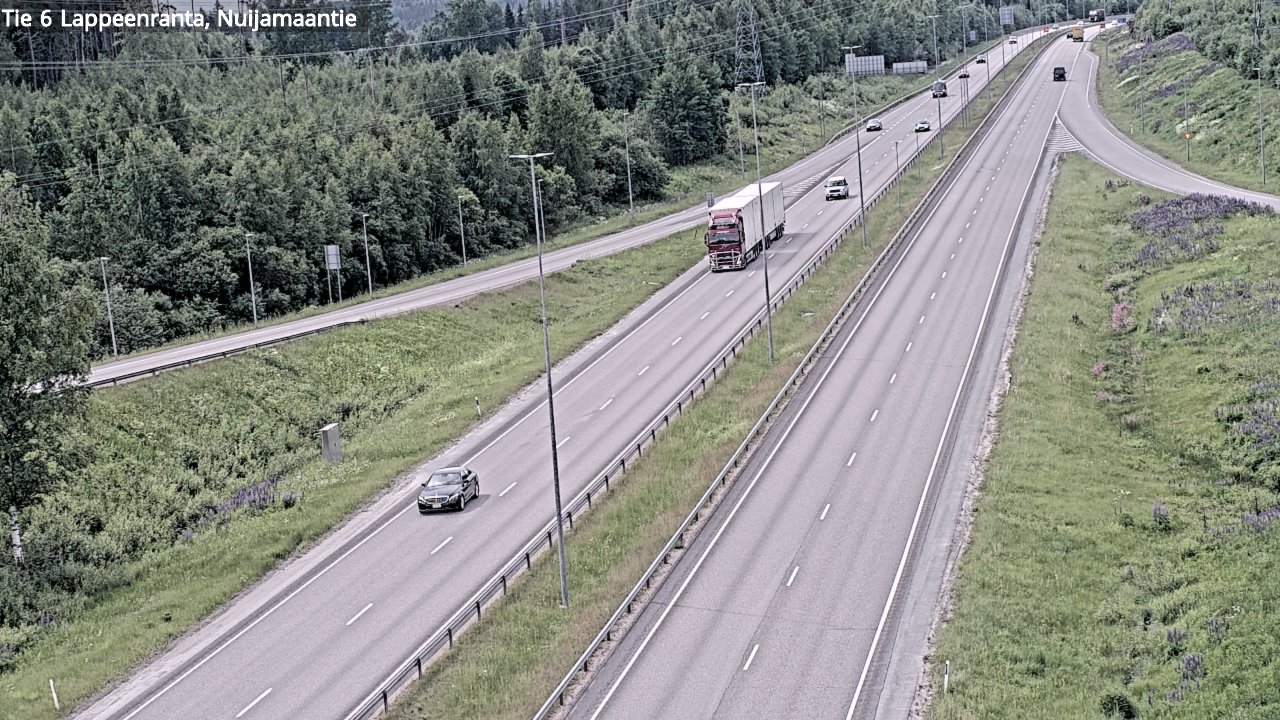 Kelikamerat Kuva Tie 6 Lappeenranta, Nuijamaantie, Lappeenranta, Etelä-Karjala