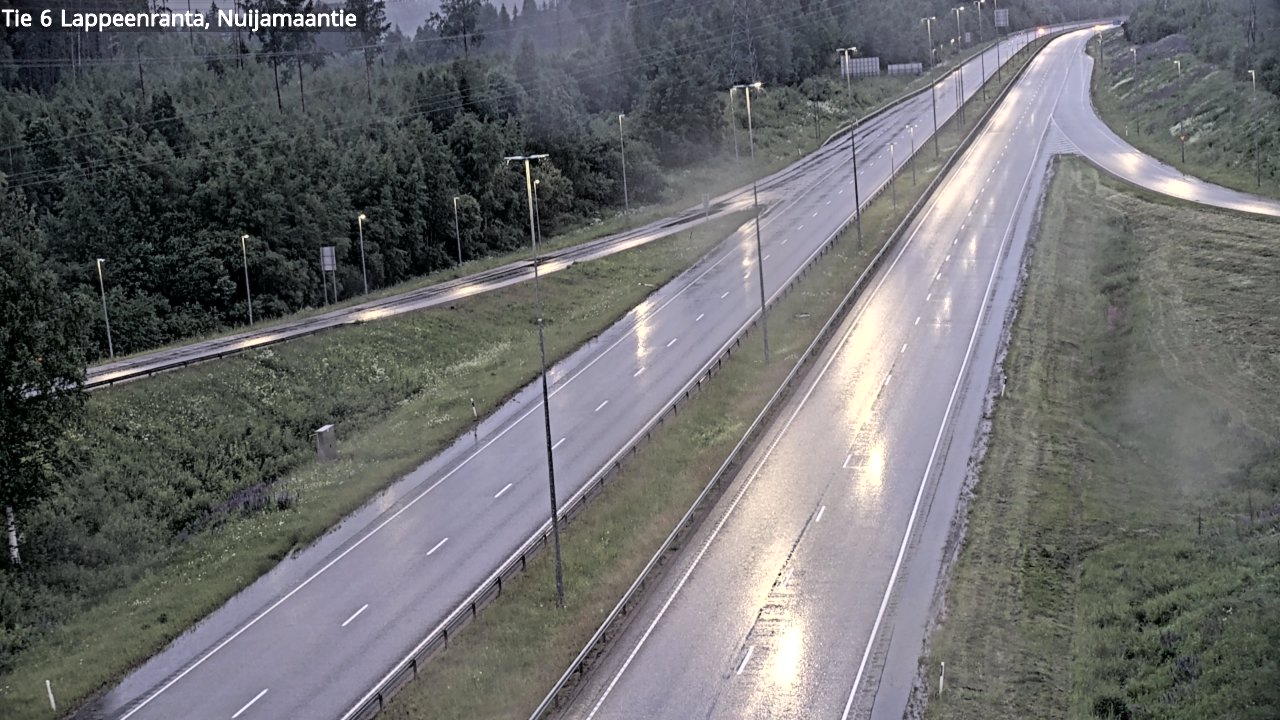 Kelikamerat Kuva Tie 6 Lappeenranta, Nuijamaantie, Lappeenranta, Etelä-Karjala