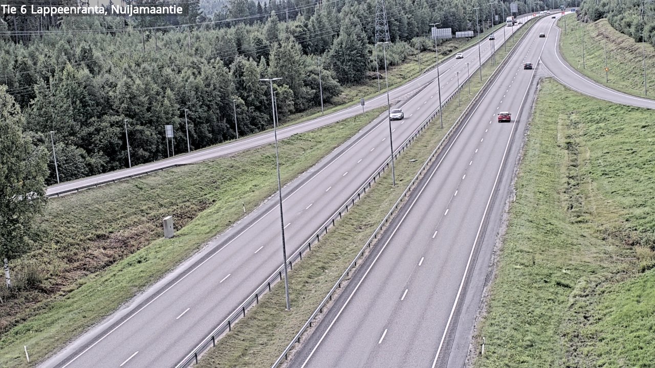 Kelikamerat Kuva Tie 6 Lappeenranta, Nuijamaantie, Lappeenranta, Etelä-Karjala
