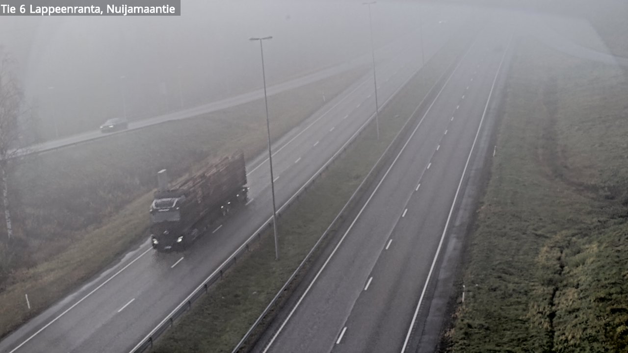 Kelikamerat Kuva Tie 6 Lappeenranta, Nuijamaantie, Lappeenranta, Etelä-Karjala