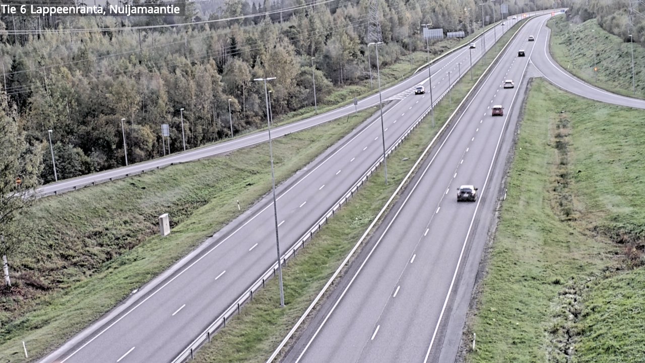 Kelikamerat Kuva Tie 6 Lappeenranta, Nuijamaantie, Lappeenranta, Etelä-Karjala