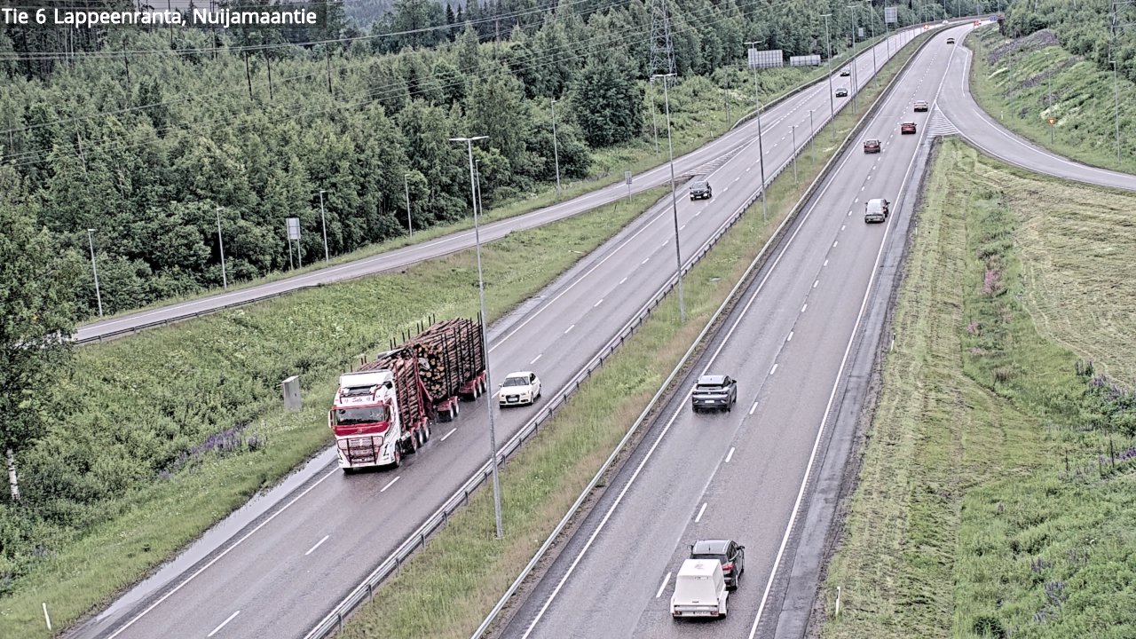 Kelikamerat Kuva Tie 6 Lappeenranta, Nuijamaantie, Lappeenranta, Etelä-Karjala