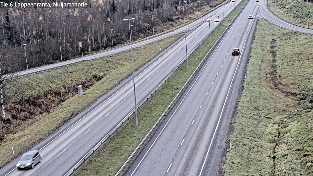 Kelikamerat Kuva Tie 6 Lappeenranta, Nuijamaantie, Lappeenranta, Etelä-Karjala