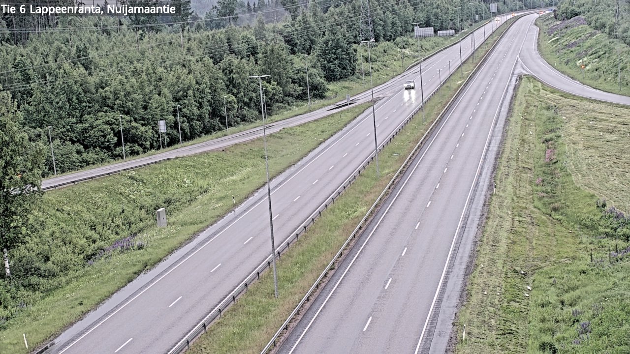 Kelikamerat Kuva Tie 6 Lappeenranta, Nuijamaantie, Lappeenranta, Etelä-Karjala