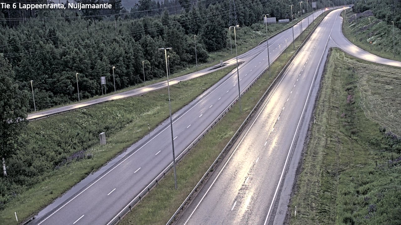 Kelikamerat Kuva Tie 6 Lappeenranta, Nuijamaantie, Lappeenranta, Etelä-Karjala