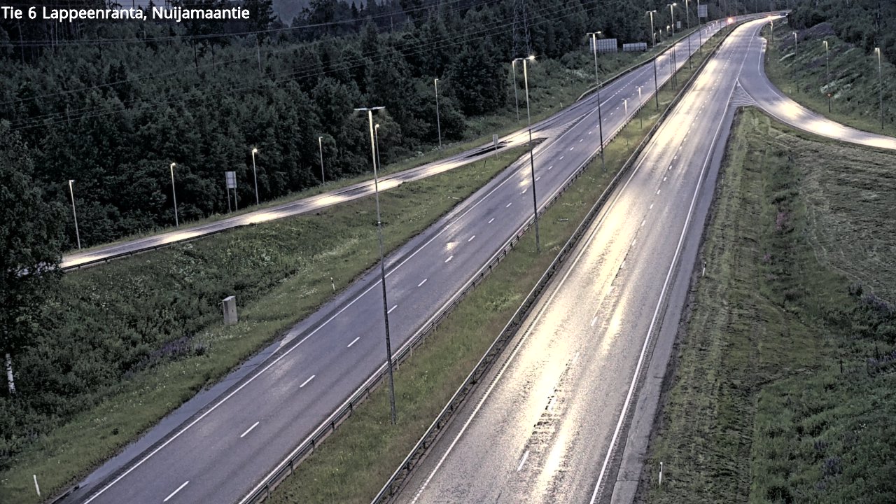 Kelikamerat Kuva Tie 6 Lappeenranta, Nuijamaantie, Lappeenranta, Etelä-Karjala