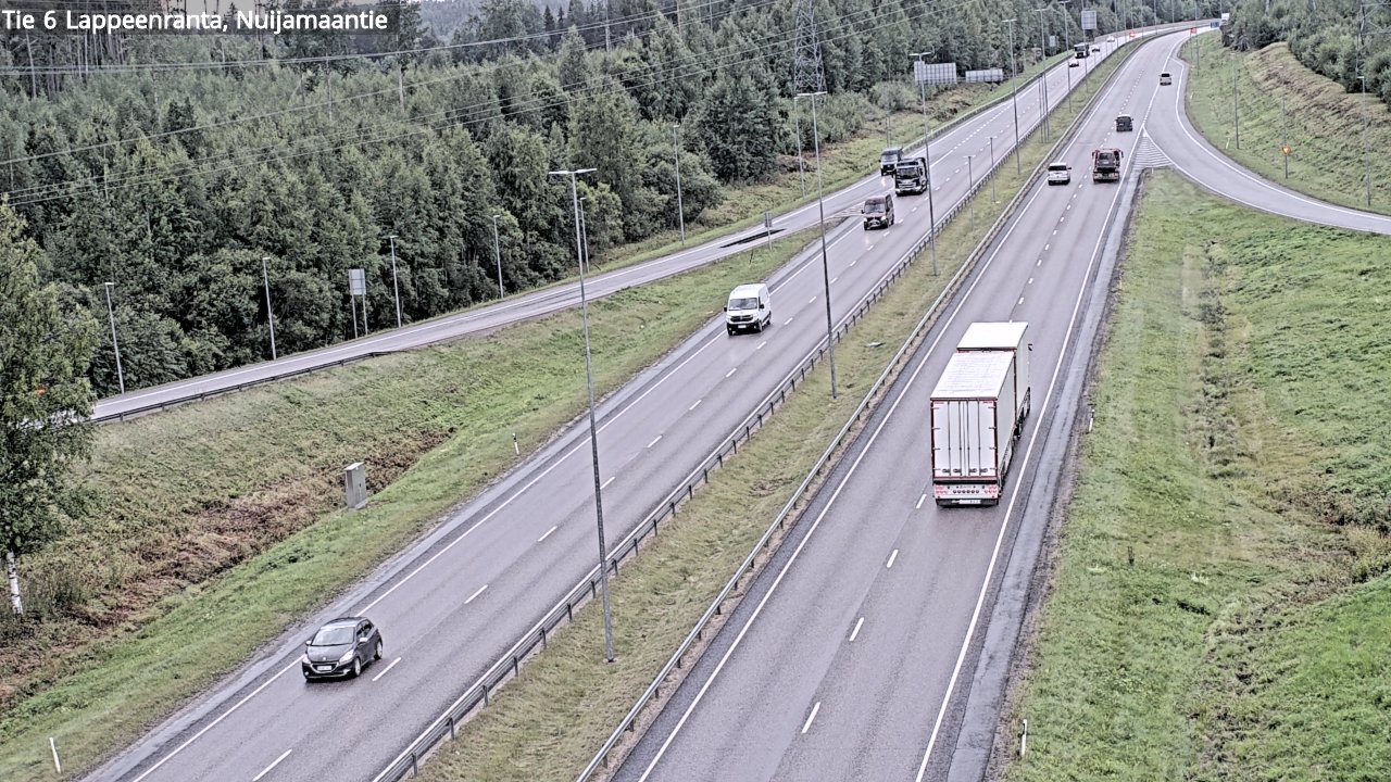 Kelikamerat Kuva Tie 6 Lappeenranta, Nuijamaantie, Lappeenranta, Etelä-Karjala