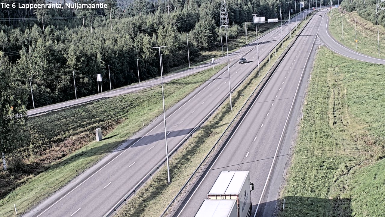 Kelikamerat Kuva Tie 6 Lappeenranta, Nuijamaantie, Lappeenranta, Etelä-Karjala