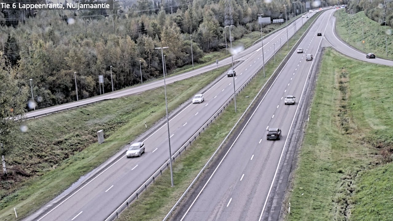 Kelikamerat Kuva Tie 6 Lappeenranta, Nuijamaantie, Lappeenranta, Etelä-Karjala